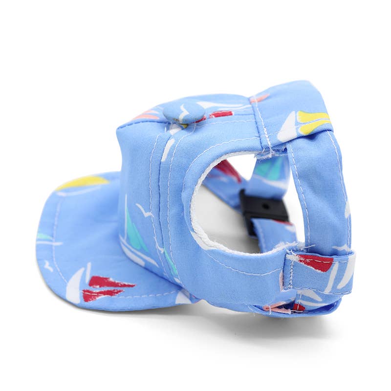 Summer Sailboats Beach Dog Hat