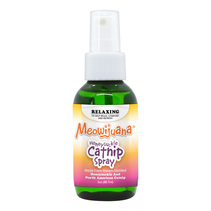 Meowijuana® 3 Ounce Catnip & Honeysuckle Spray