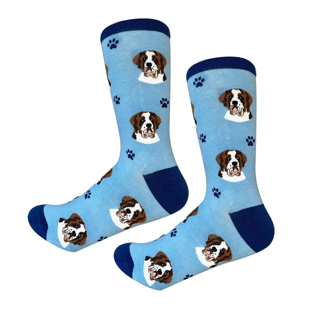 Saint Bernard Dog Socks Unisex