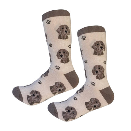 Weimaraner Dog Socks Unisex