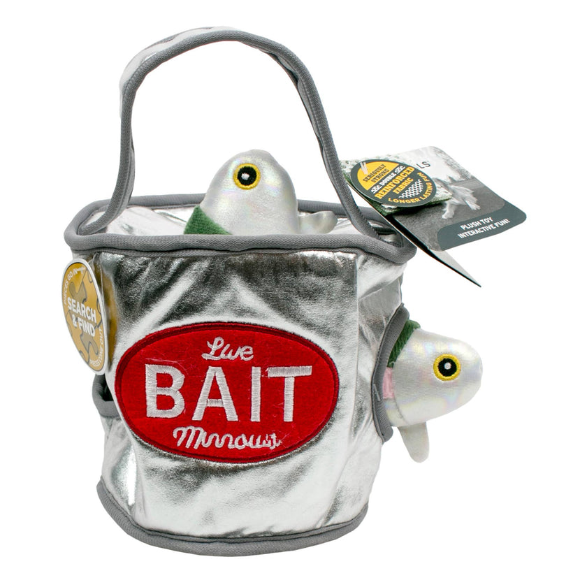 Tall Tails Bait Bucket Puzzle Dog Toy - 9