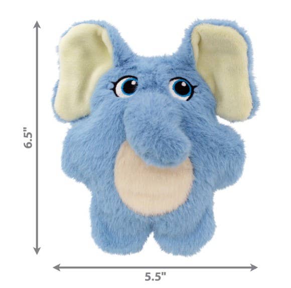 KONG® Snuzzles Kiddos Elephant Dog Plush Toy Small