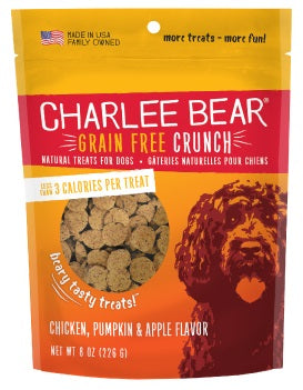 Charlee Bear Grain Free Dog Treats 8 oz