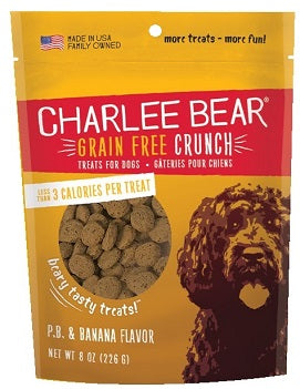 Charlee Bear Grain Free Dog Treats 8 oz
