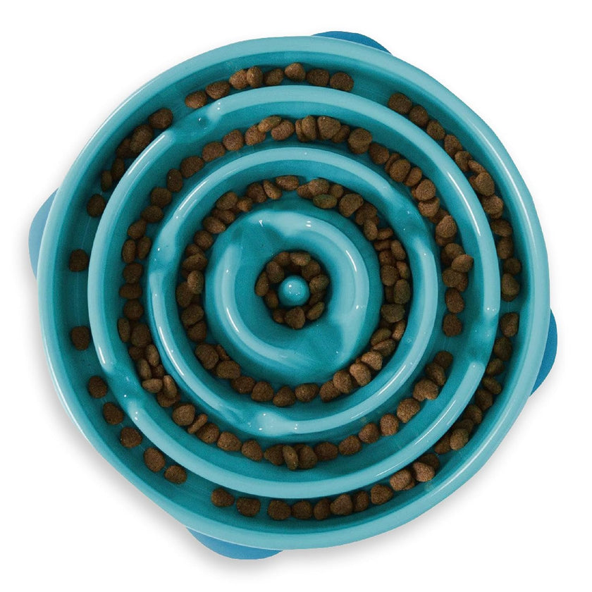 Outward Hound Fun Feeder Slow Feeder Pet Bowl