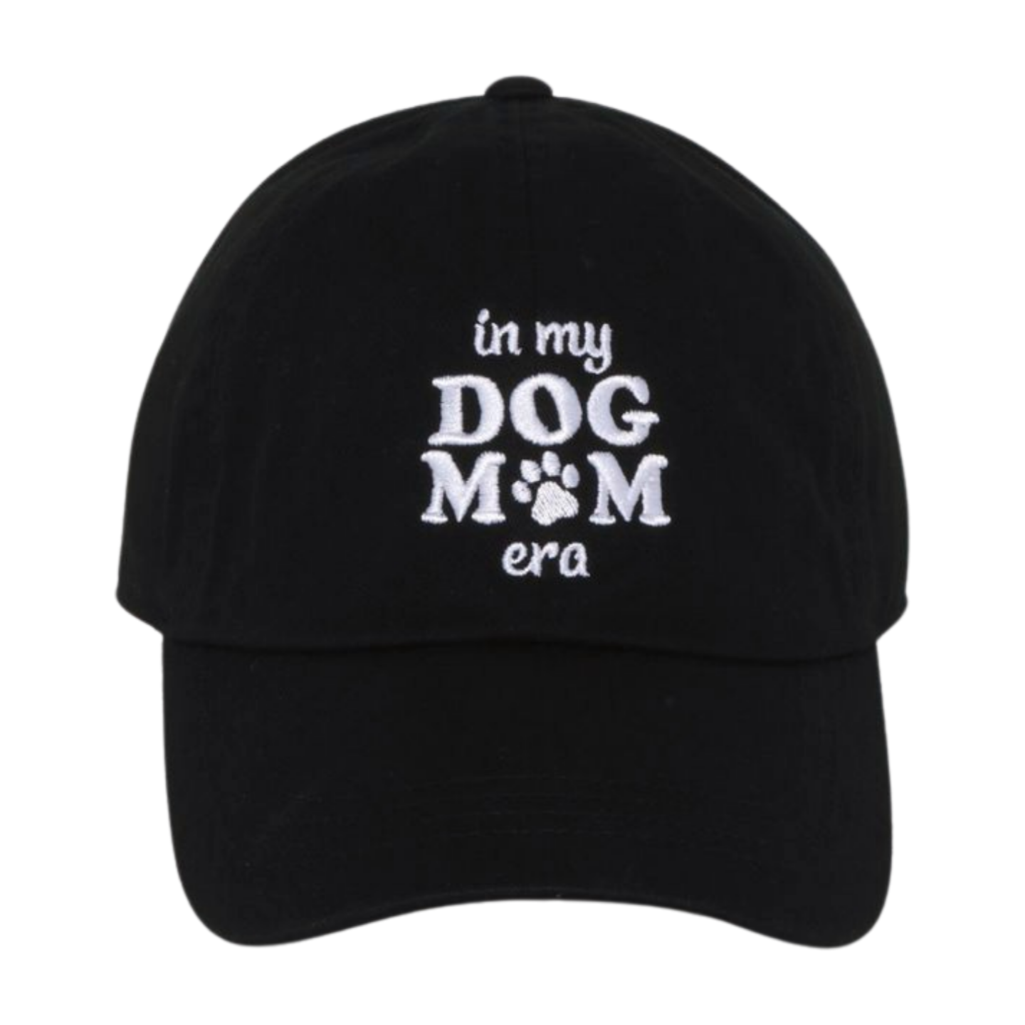 In My Dog Mom Era Embroidered Baseball Cap