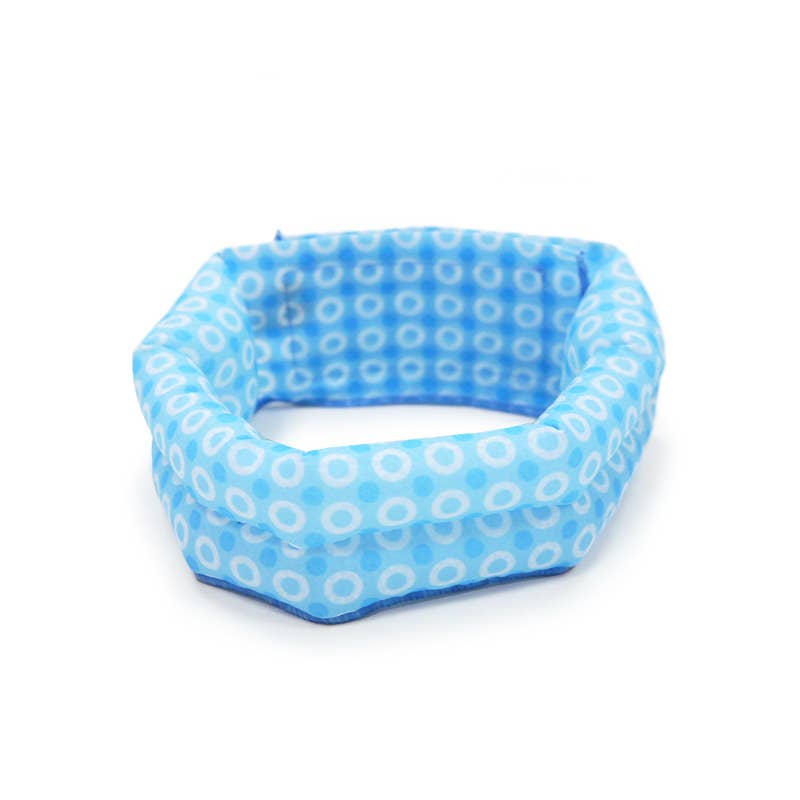 Cooling Neck Scarf- Dotted Blue