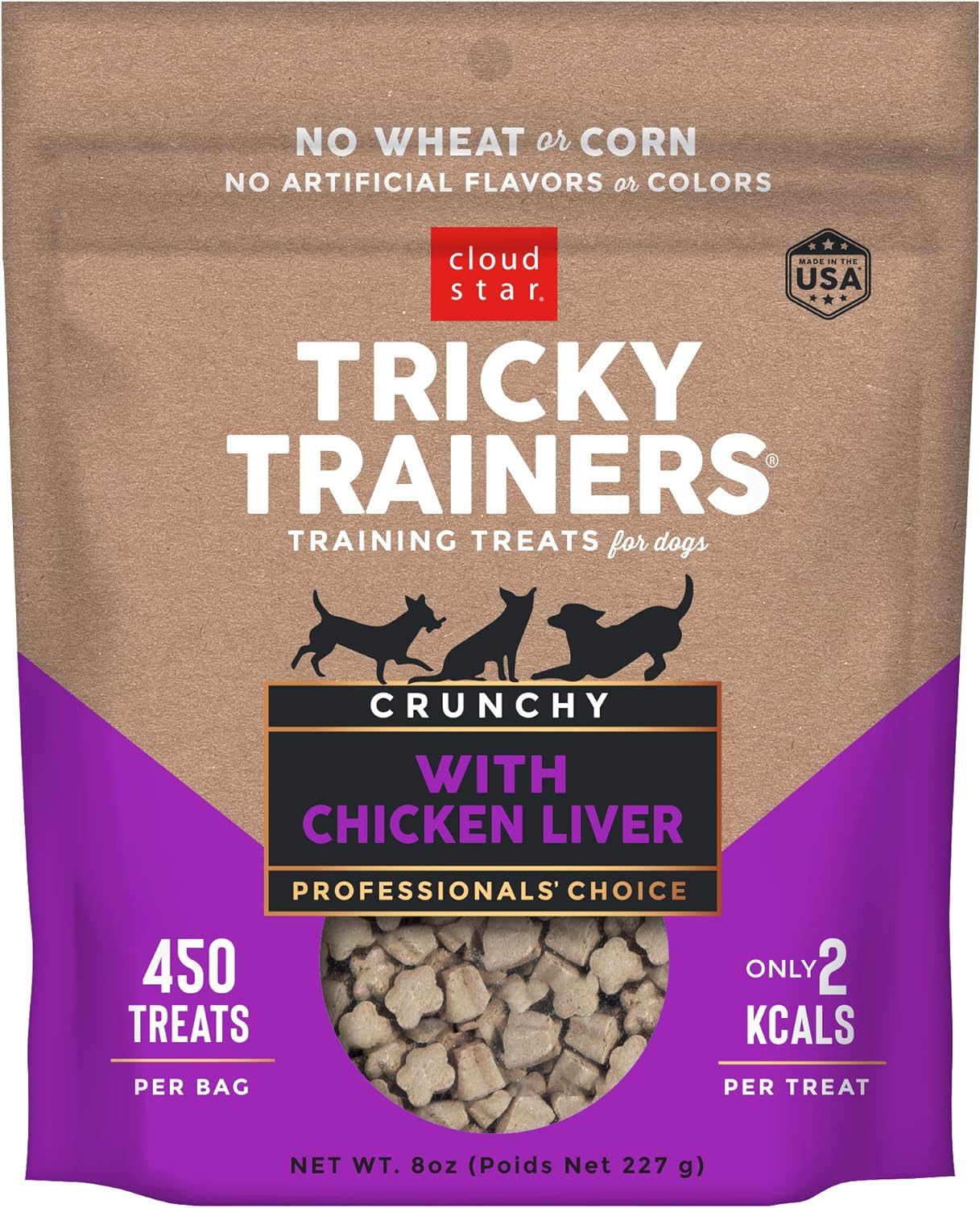 Cloud Star Tricky Trainers Crunchy Treats 8oz