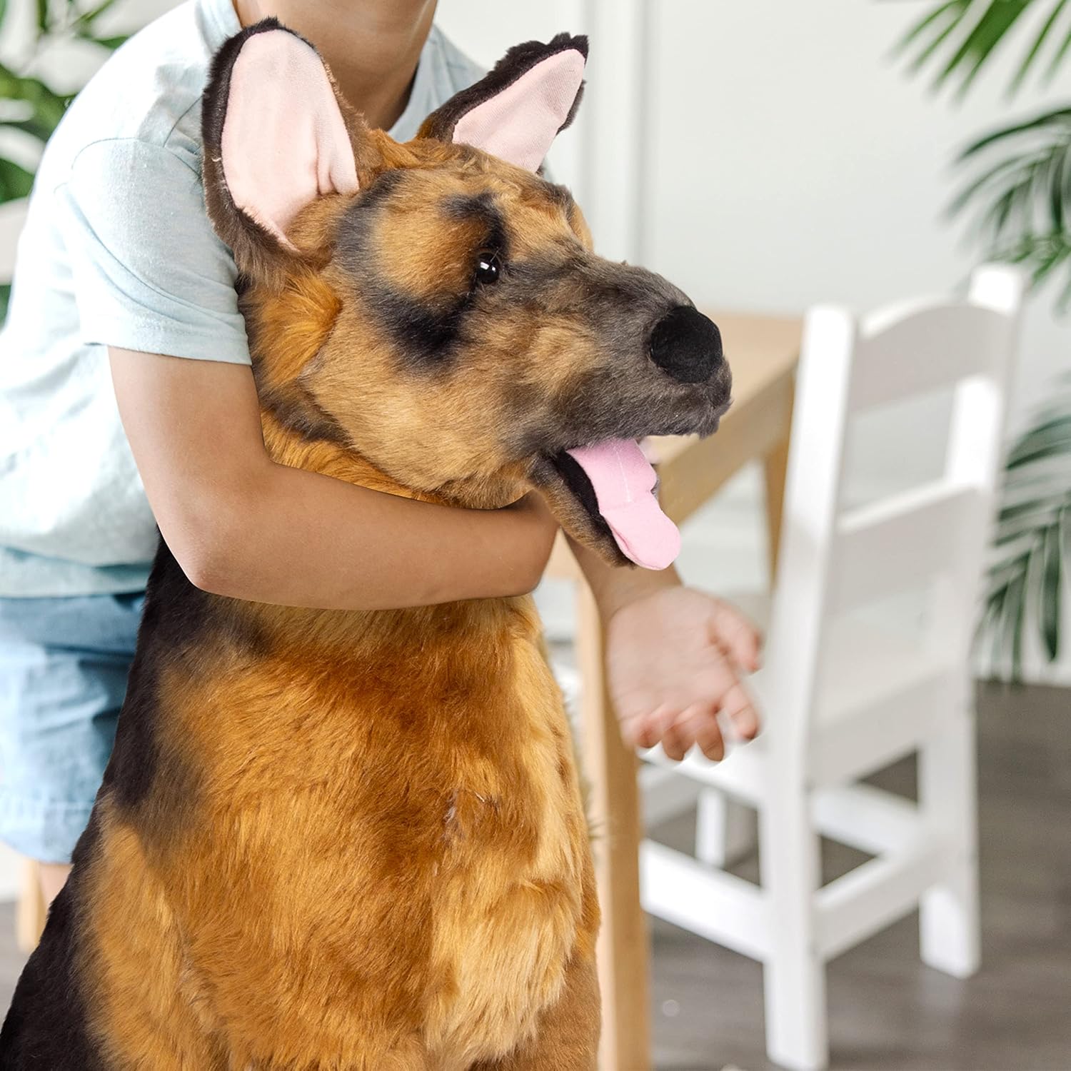 German Shepherd Life Size Plush Stuffed Animal