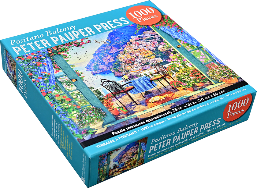 Positano Balcony 1000 Piece Jigsaw Puzzle