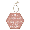 Dog Kisses Coffee - Honeycomb Ornaments