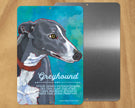 DOG METAL SIGNS A-G