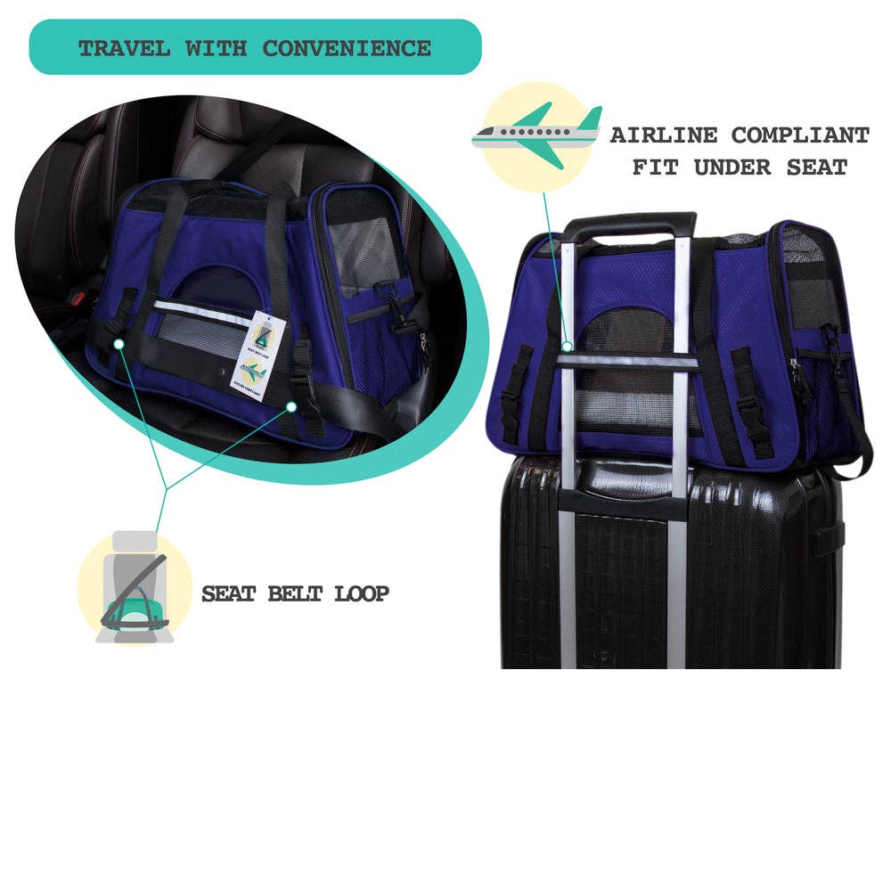 Classic Tote Bag Pet Carrier - Airline Approved