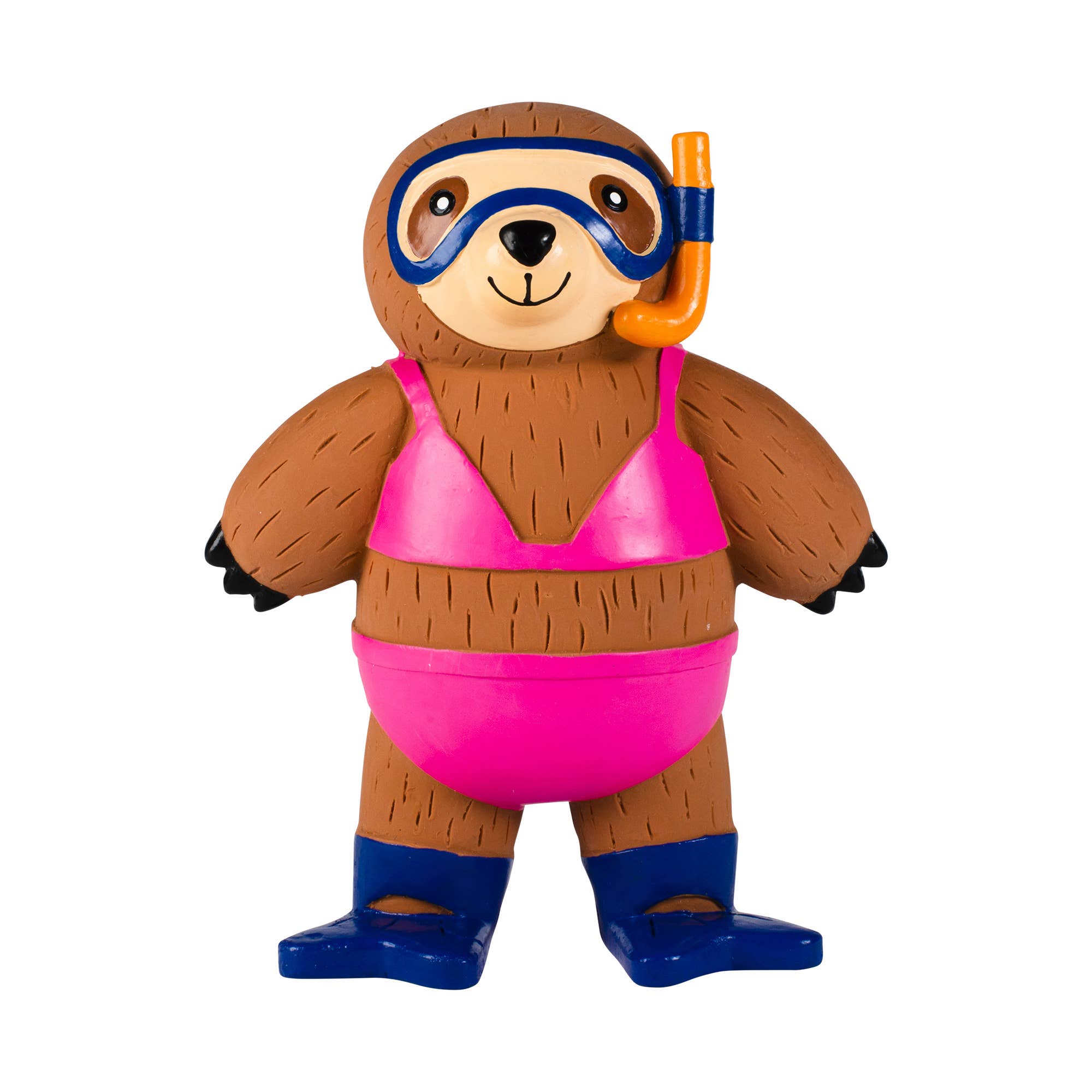 Dog Toy Sloth Eat Sleep Snorkel Latex Toy