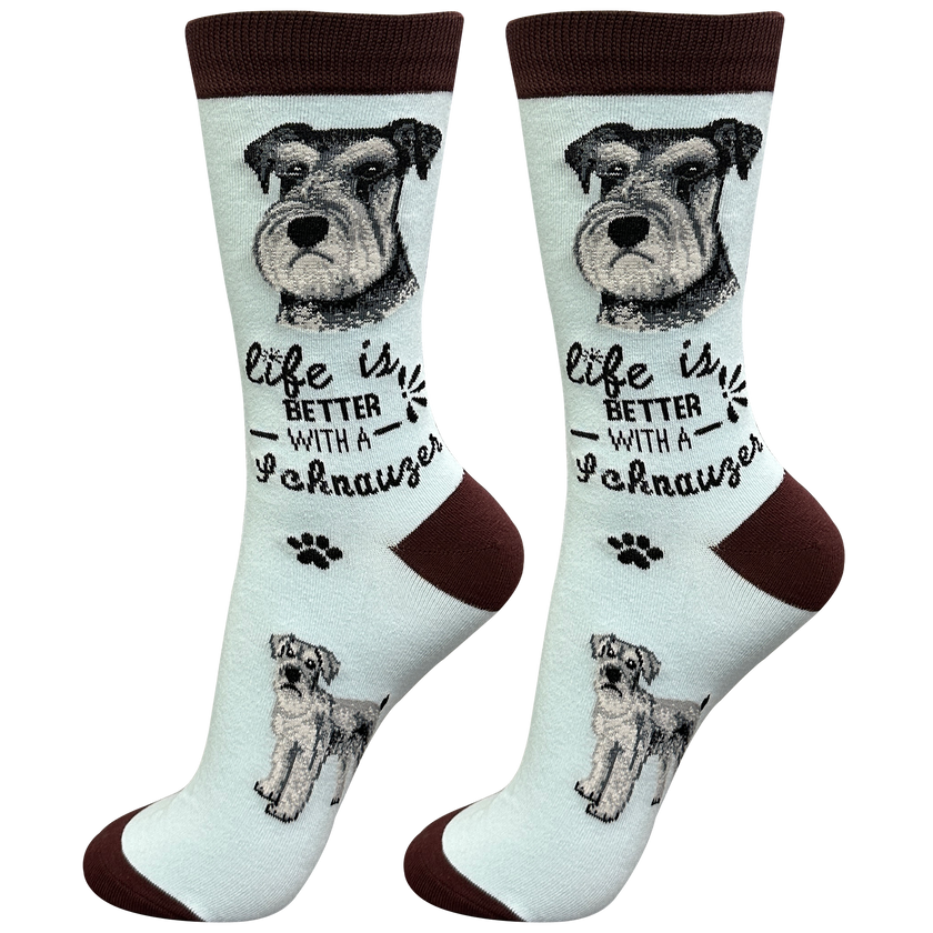 Schnauzer Dog Socks Unisex