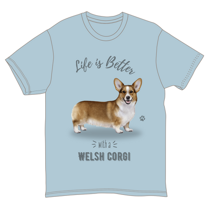 Welsh Corgi Dog Tee Shirt Unisex