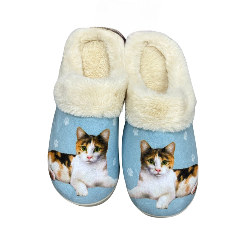 Calico Cat Snuggs Slipper - Comfy - Pet lovers