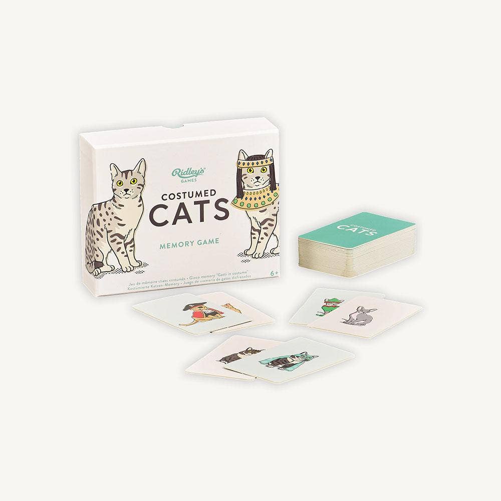 Costume Cats Memory Game