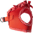 American River Polka Dot Dog Harness - Red