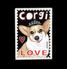 Corgi LOVE Magnet