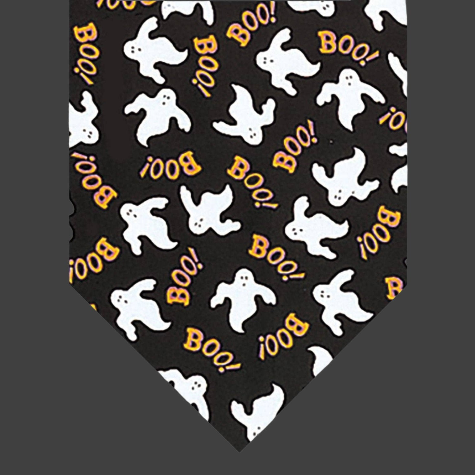 Boo Ghost Glow Dog Bandana