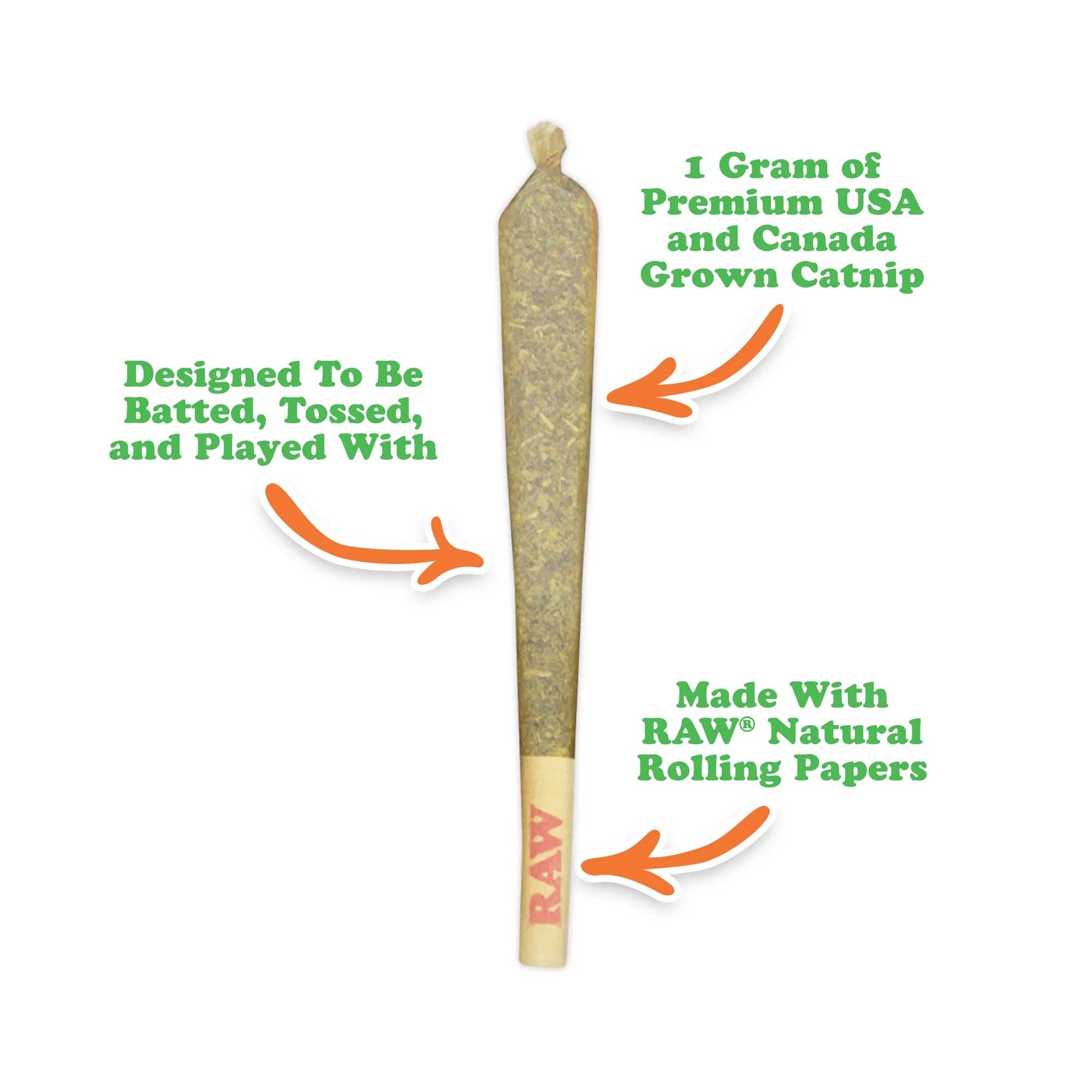 Meowijuana® Catnibas® King Size Rollies