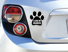 I Love My Grandog Paw Magnet