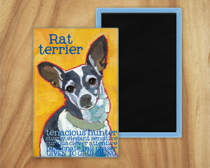 Rat Terrier Magnet UD