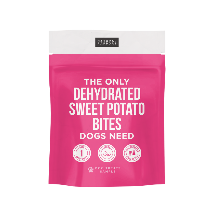 The Only Dehydrated Sweet Potato Bites Dogs Need