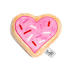 Valentine's Pink Heart Sugar Cookie Dog Toy