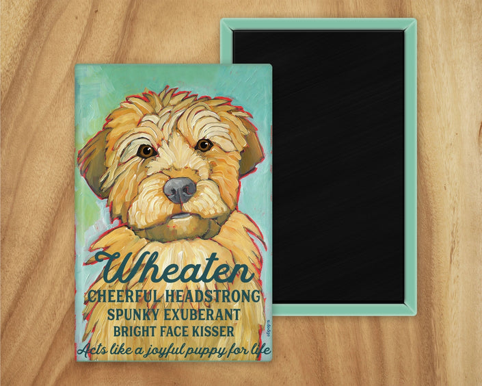 Wheaten Magnet UD