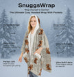 Dachshund, Red Snugg Wraps with Hoodie – Ultra Soft Sherpa Fleece Wrap for Pet Lovers