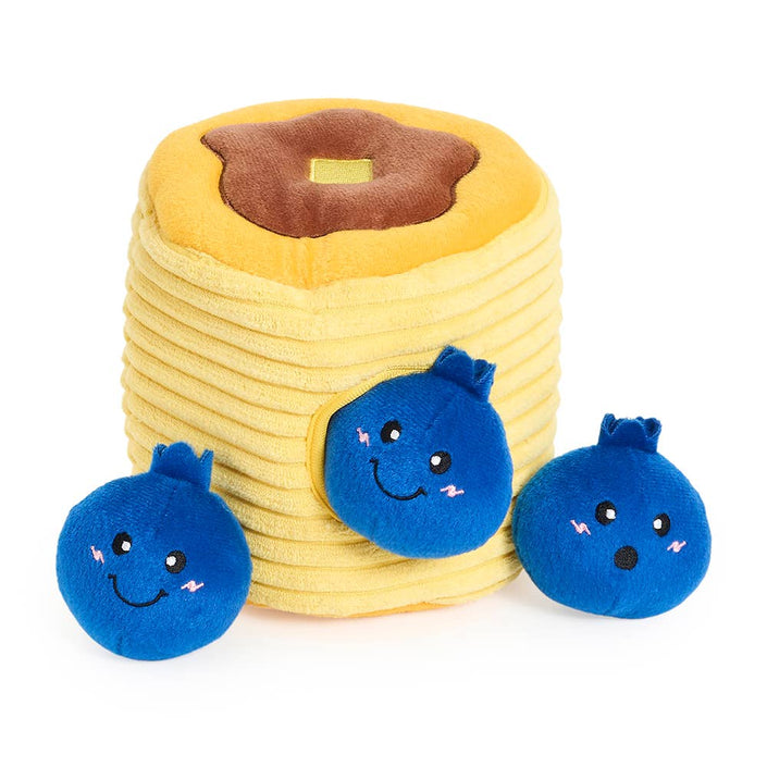 Dog Toy Blueberry Pancakes Zippy Burrow® Plush Toy
