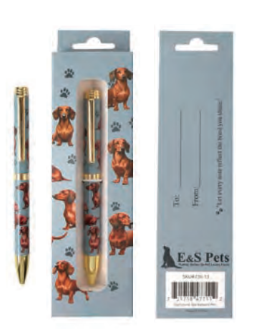 Dachshund Red Ball Point Pen
