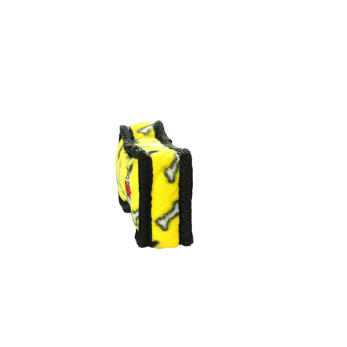 Tuffy Jr Bone 2 - Yellow, Durable, Tough, Squeaky Dog Toy