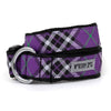 Bias Plaid Dog Collar