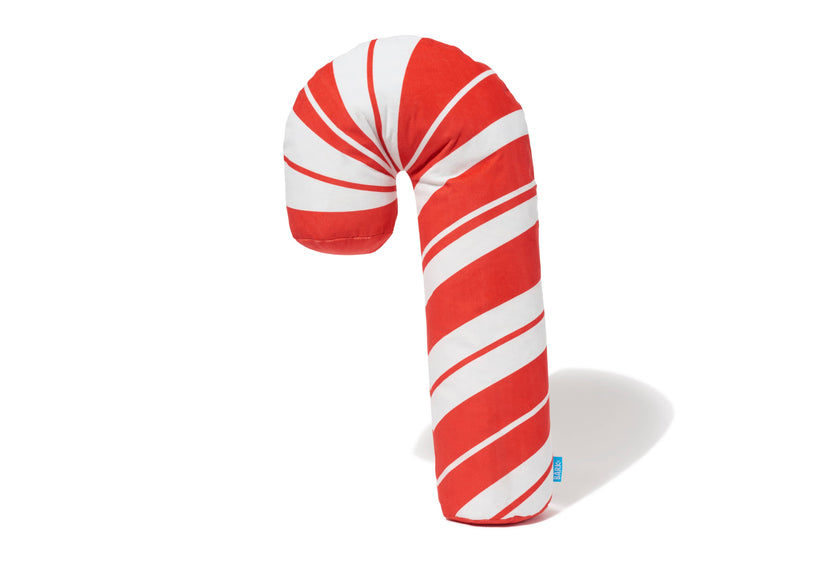 BARK Grandy Cane Christmas Candy Cane Plush Dog Toy