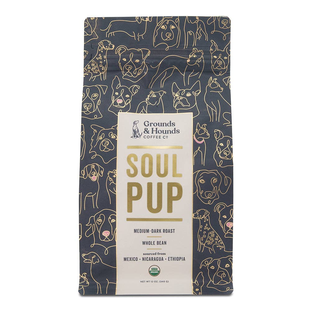 Soul Pup Organic Blend Coffee - Ethiopia, Guatemala, Mexico