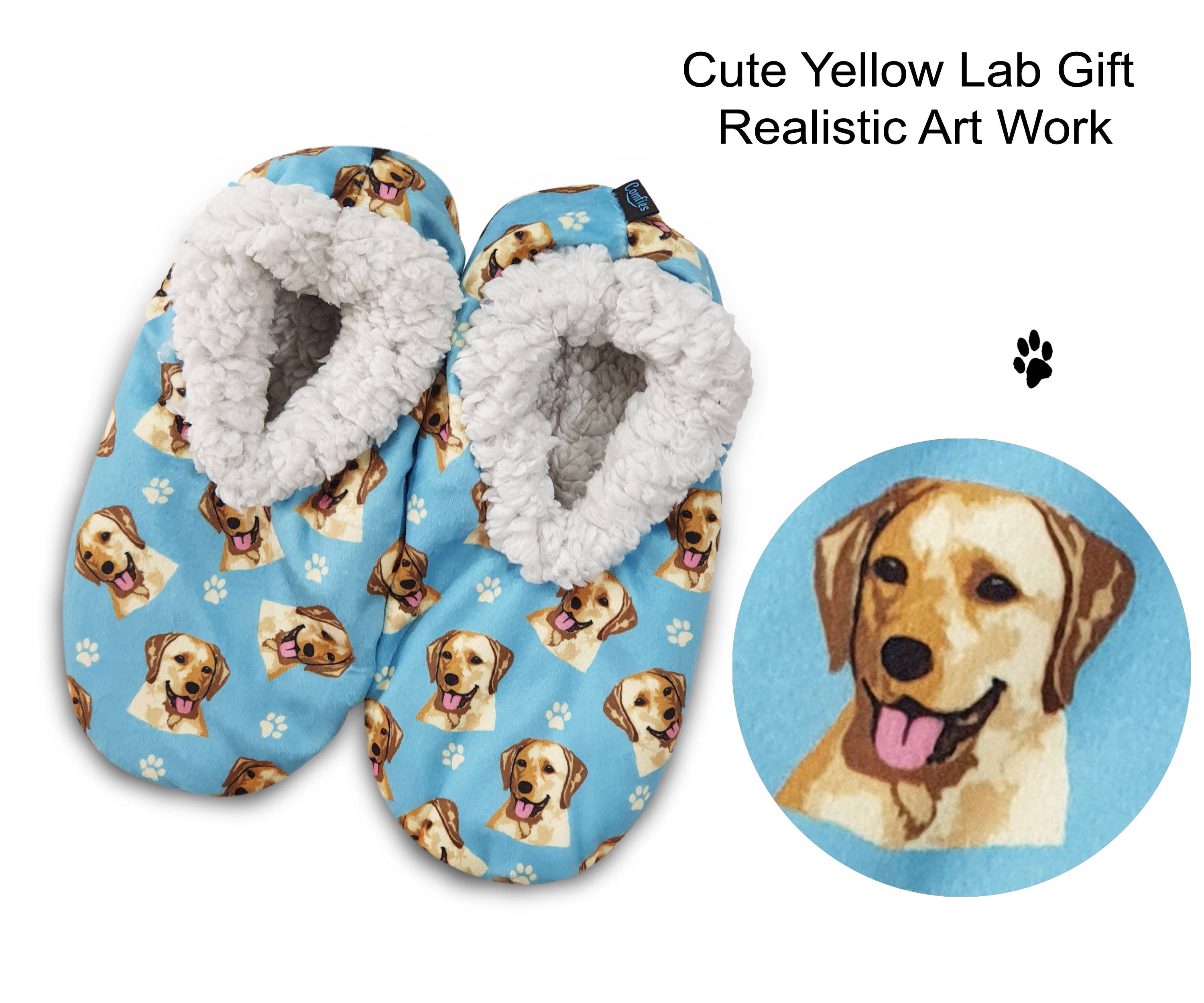 Labrador, Yellow Slippers