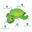 Dog Toy Turtle Snappy Floating Plush Toy