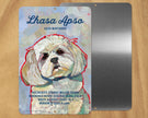 Lhasa Apso -UD Metal Sign