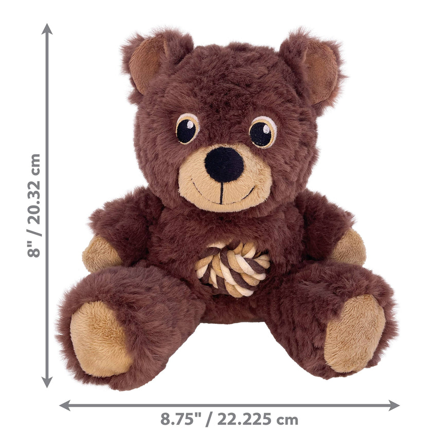 KONG® Knots Teddy Dog Rope Toy Assorted Medium