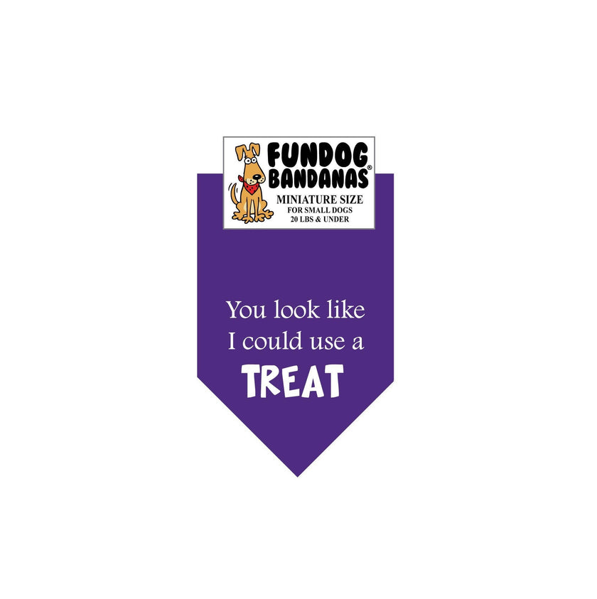 You Look Like I could Use a Treat Bandana