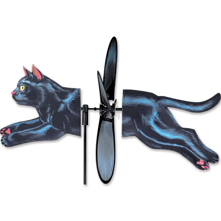 Black Cat Garden Yard Spinner