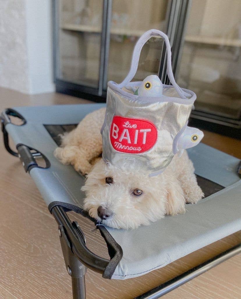 Tall Tails Bait Bucket Puzzle Dog Toy - 9