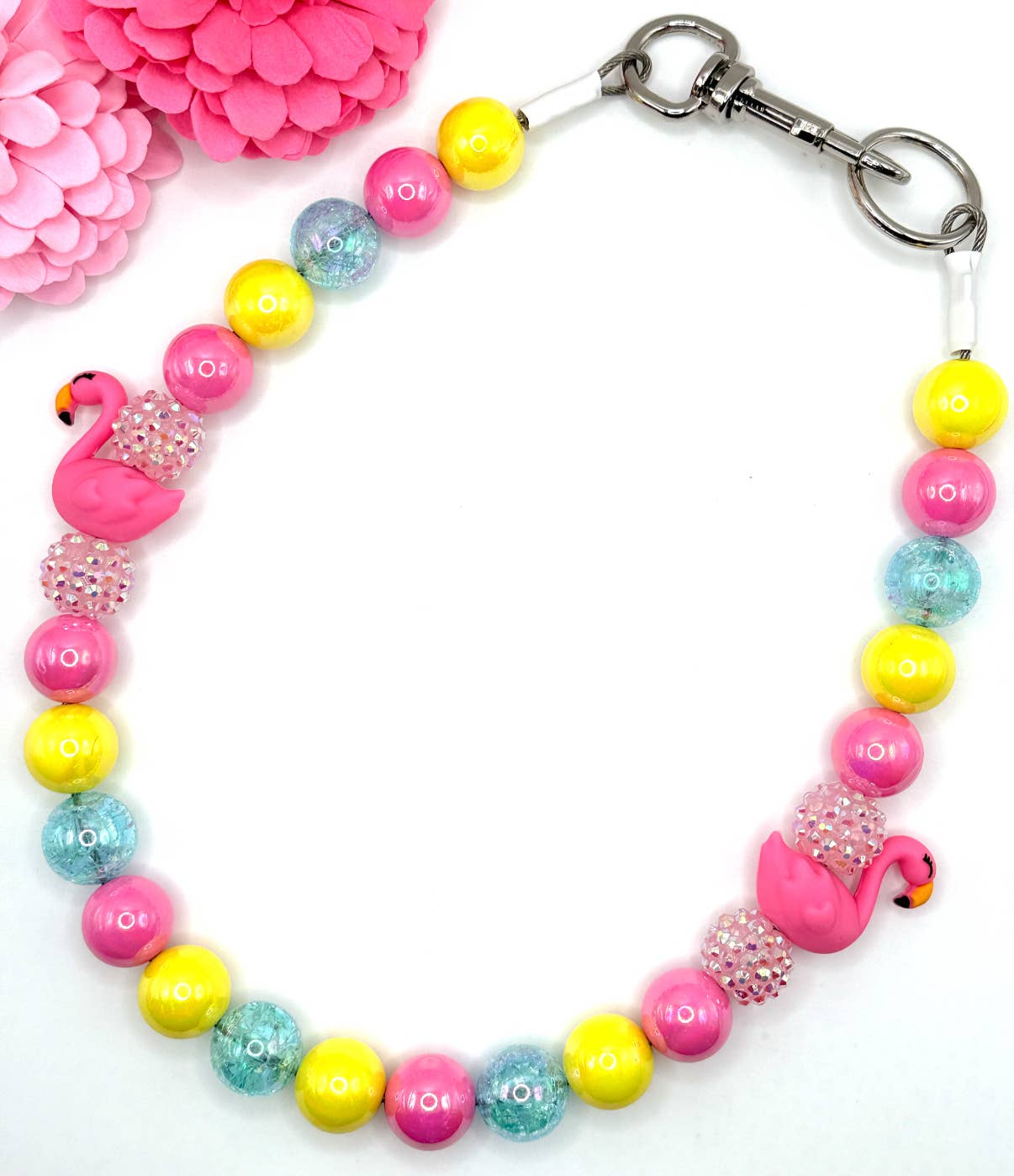 Ocean Drive Diva | Beaded Dog Collar