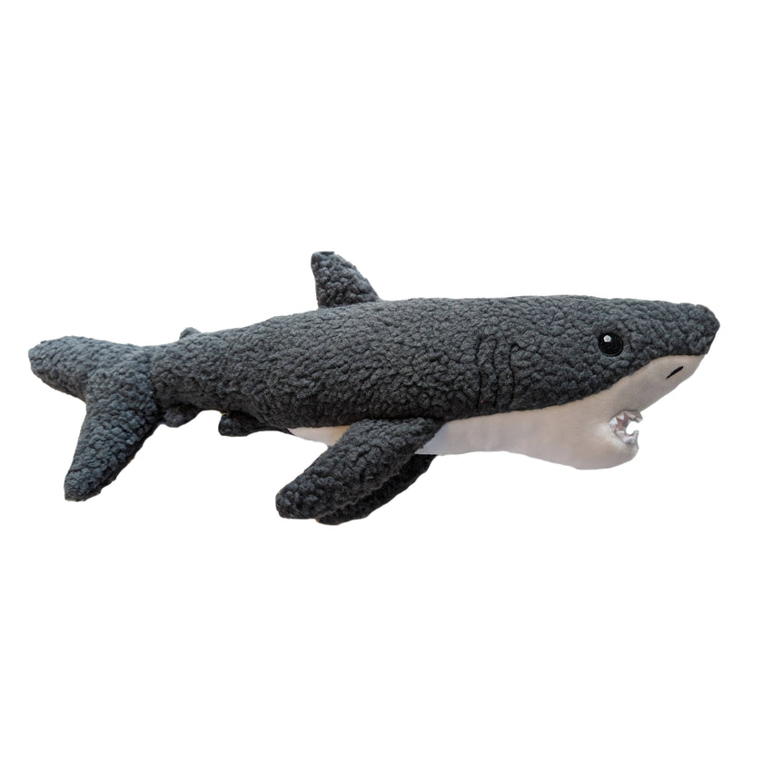 Gilly the Shark Fleece Dog Toy
