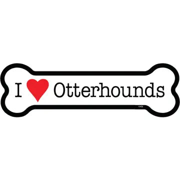 Otterhound - Bone Shaped Magnet