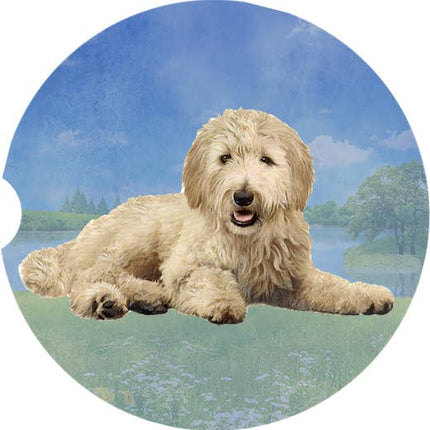 Goldendoodle Car Coaster