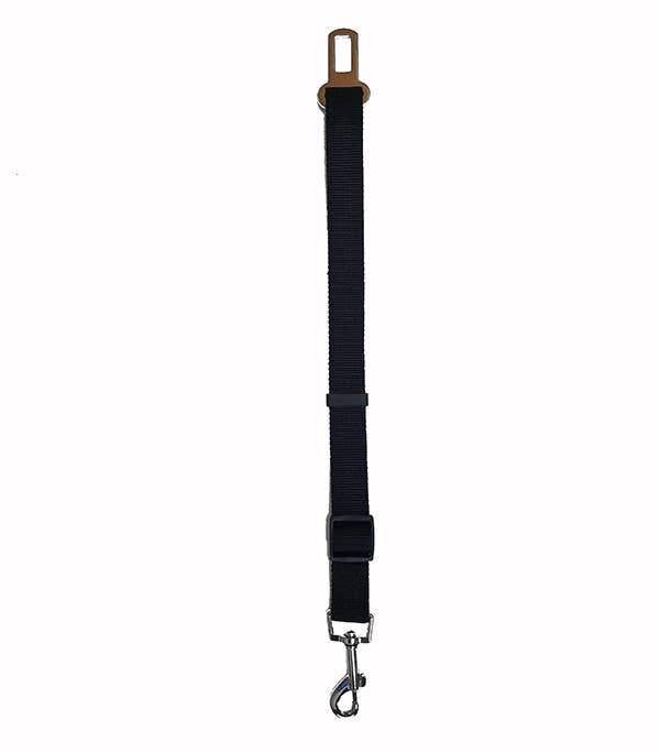 Black Seat Belt Leash